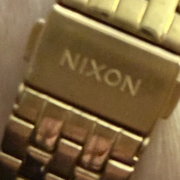 Nixon Arrow X The Mahogany Quartz Watch Black Dark Red Gold A1090-2617-00 main image 4